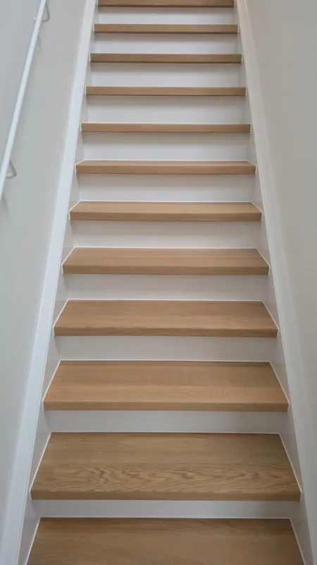 Geschilderde trap